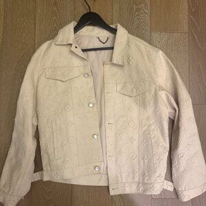 Louis Vuitton - Monogram Embossed Denim Jacket